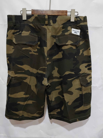Men's Camouflage Cotton Cargo Shorts – Casual Outdoor Shorts