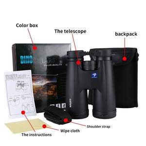 12x50 HD Waterproof Binoculars – BAK-4 Prism with Anti-Reflection Green Coating