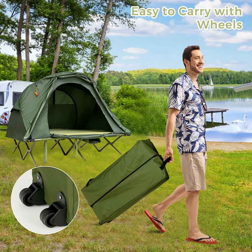 2-Person Camping Tent with Rainfly – Waterproof Outdoor Tent