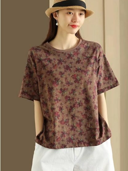 Women's Stylish Summer Wear Printed & Artistic Tops