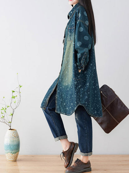 Diamonds In The Sky Shirt Dress