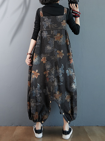 Stylish Women's Printed Salopettes | Eva Trends