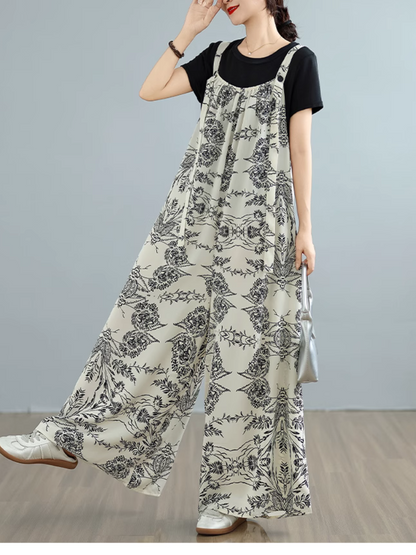 Artistic Summer Loose Overalls for Women | Eva Trends
