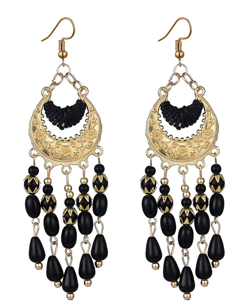 Women’s Soft Glow Pearl & Gold Hoop Earrings