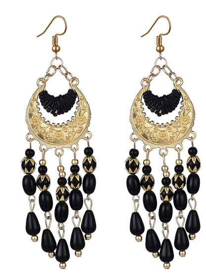 Women’s Soft Glow Pearl & Gold Hoop Earrings