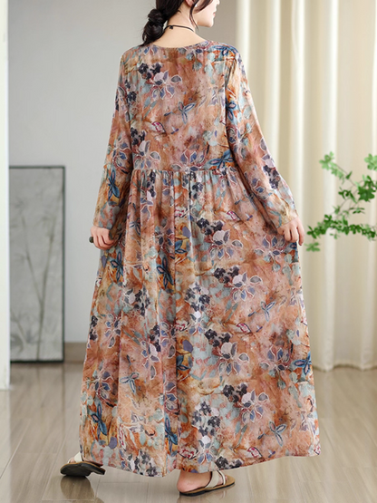 Trendy Women's Summer Printed Smock Dress | Eva Trends
