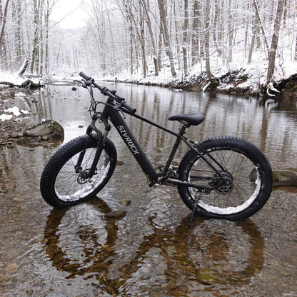 Fat Tire Electric Mountain Bike | 1000W, 48V 15Ah, 75-Mile Range, UL Certified