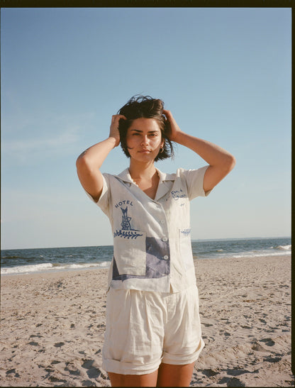 'Fishing Lines' Cabana x Hôtel Magique ~ Crop Cut