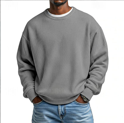 Men's Relaxed Fit Pullover Sweatshirt