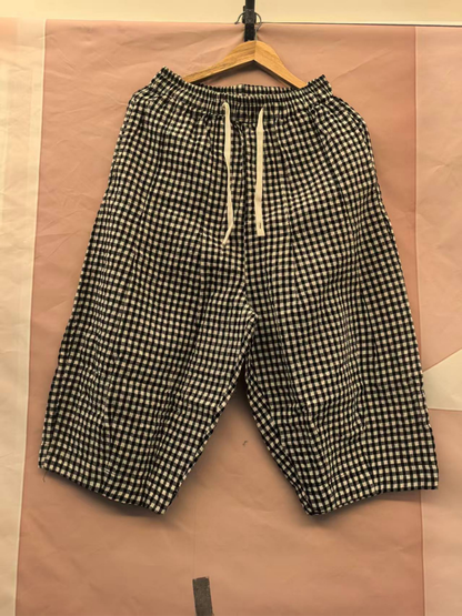 Women's Lightweigh Loose Casual and Plaid Bottom