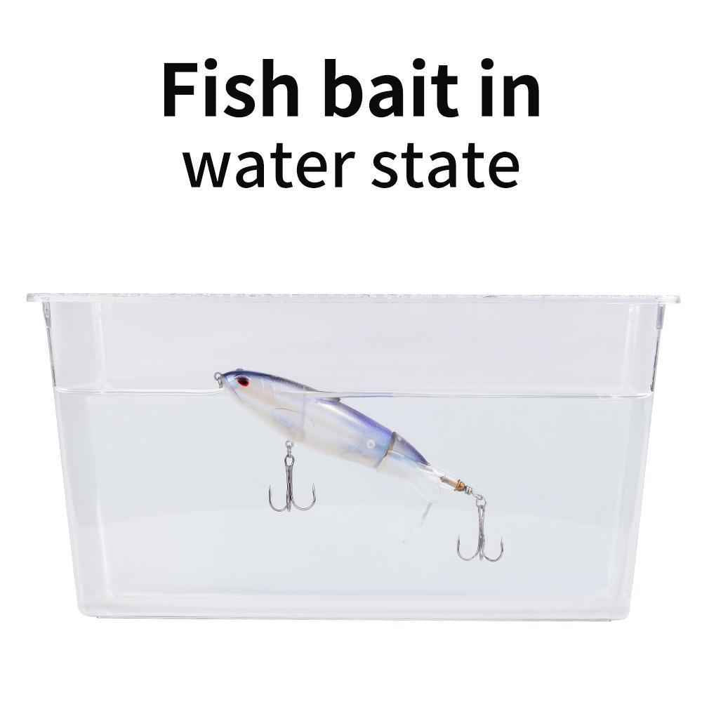 5-Piece Topwater Pencil Lure Set – Rotating Tail, 10cm/13g, Freshwater & Saltwater
