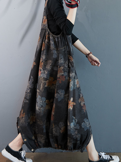 Stylish Women's Printed Salopettes | Eva Trends