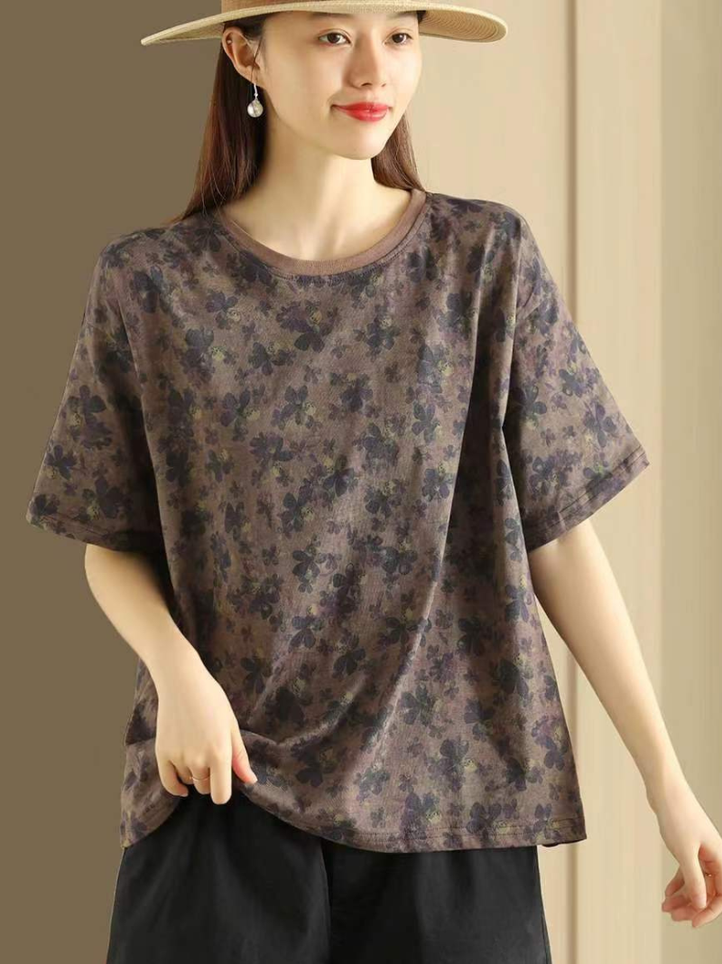 Women's Stylish Summer Wear Printed & Artistic Tops