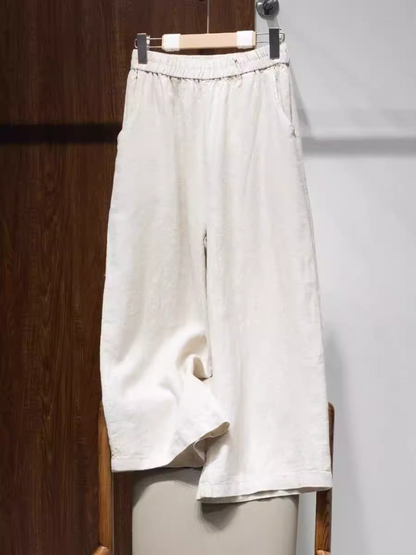 Women's Comfy & Trendy Solid Color Straight-Leg Bottoms