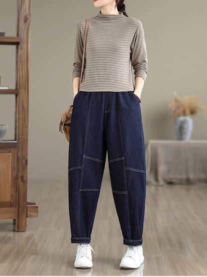 Women's Summer  Perfect & Comfy Stretch Baggy Loose Bottom