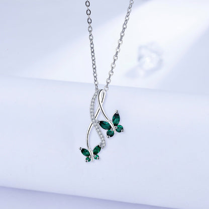 Butterfly Necklace Women's Fashion Simple Clavicle Chain Mother's Day Gift