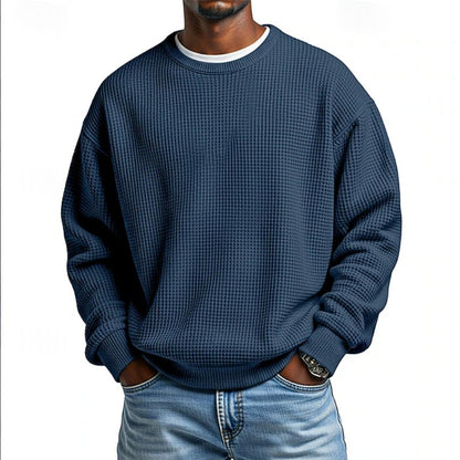 Men's Relaxed Fit Pullover Sweatshirt