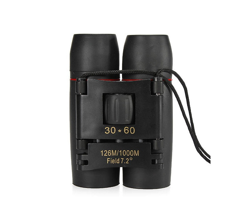 30x60 HD Binoculars – Compact Foldable Binoculars for Hiking, Travel & Outdoor Use