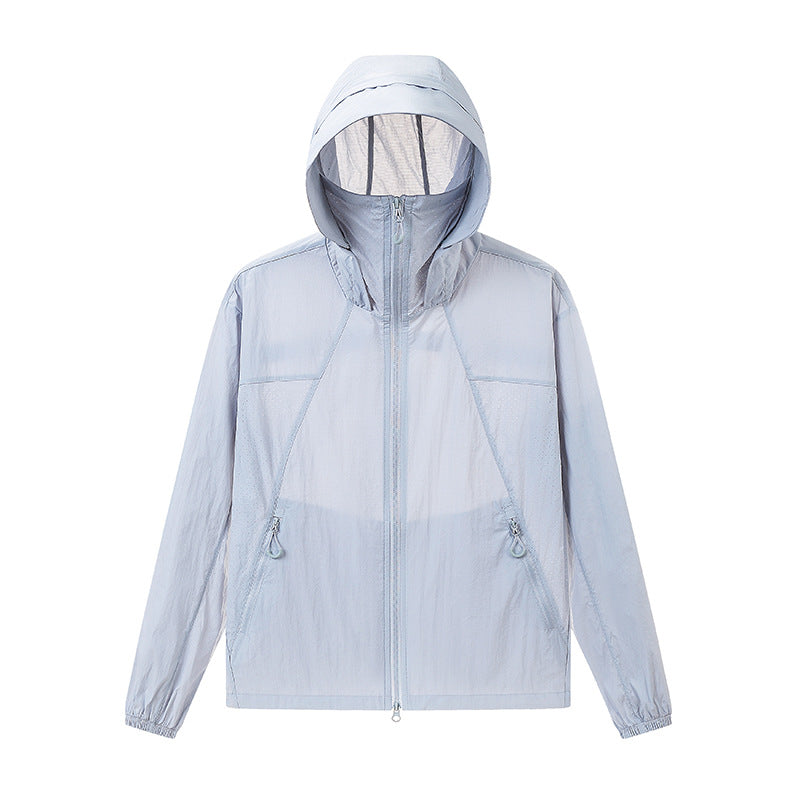 Unisex UV Protection Hooded Nylon Jacket – 10 Colors