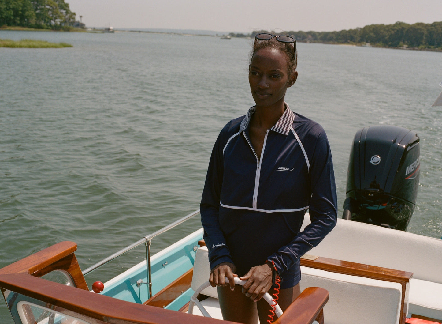 'Boston Whaler' Sun Shirt (UPF 50+)