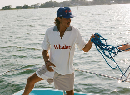 Customizable 'Boston Whaler' Raglan Terry Polo