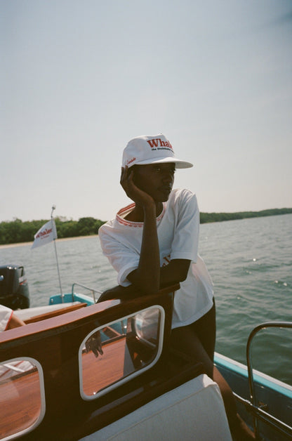 'Boston Whaler: Unsinkable Legend' 5-Panel Souvenir Cap (White)