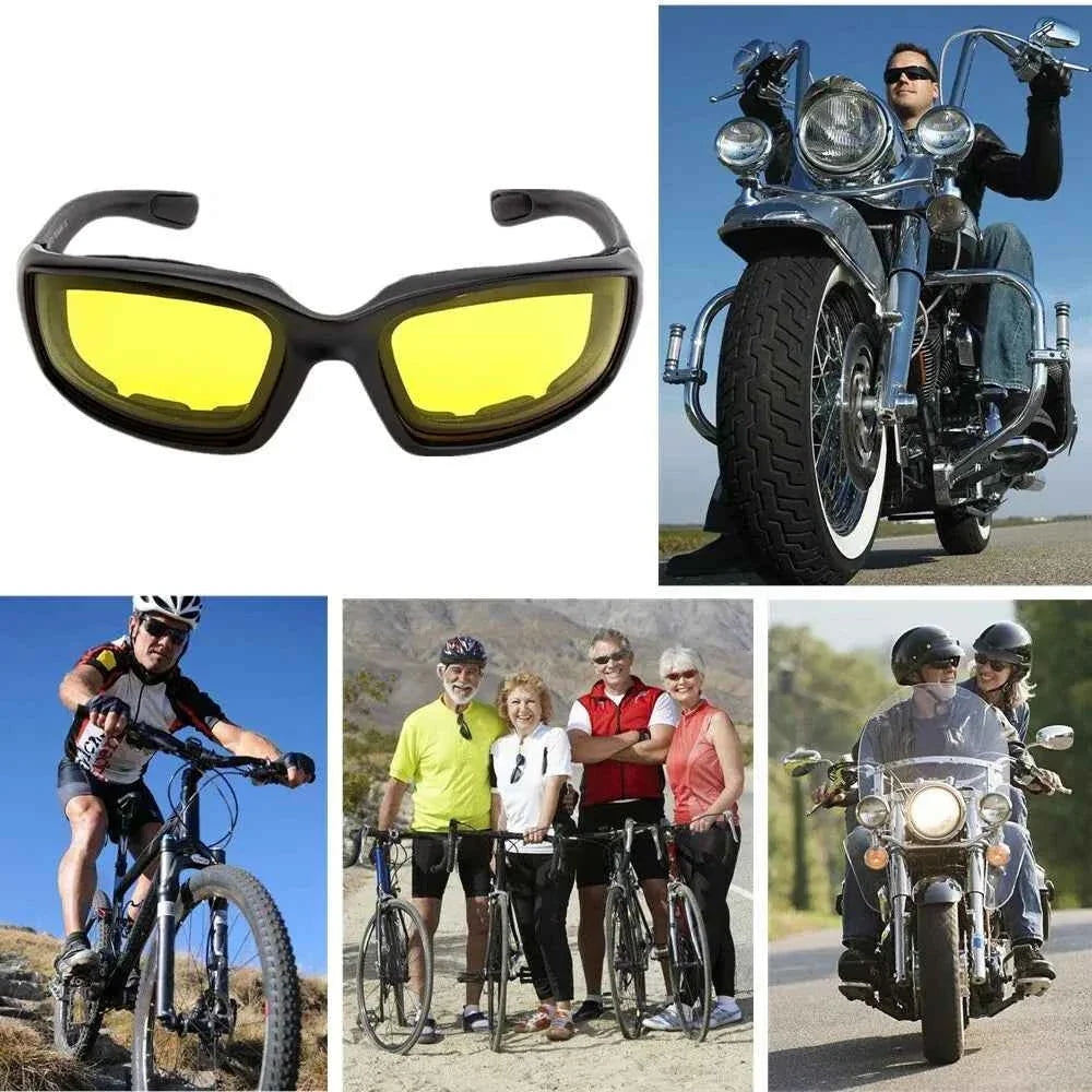 UV400 Riding Goggles | Wind-Resistant Motorcycle & Outdoor Sport Glasses