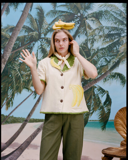 'Banana Split' Cabana ~ Crop Cut