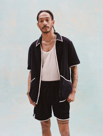 'Standard Issue' Cabana Shorts (Midnight Blue)