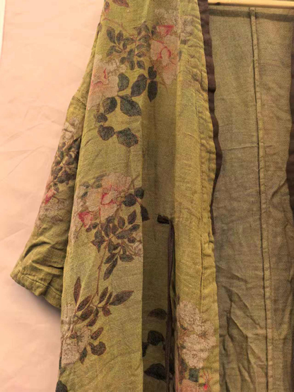Women's Summer Cool & Comfy Printed  Loose Cardigan Dress