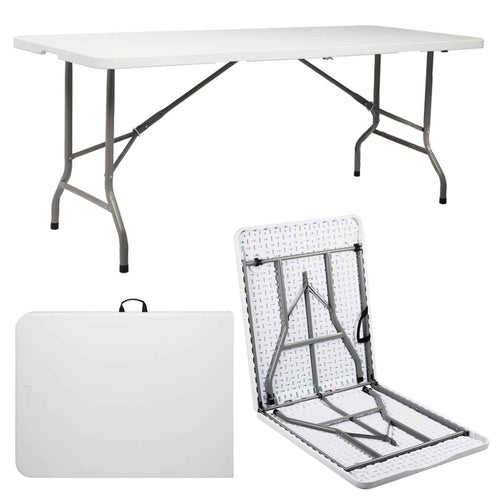6ft Portable Folding Table – Lightweight Indoor & Outdoor Table