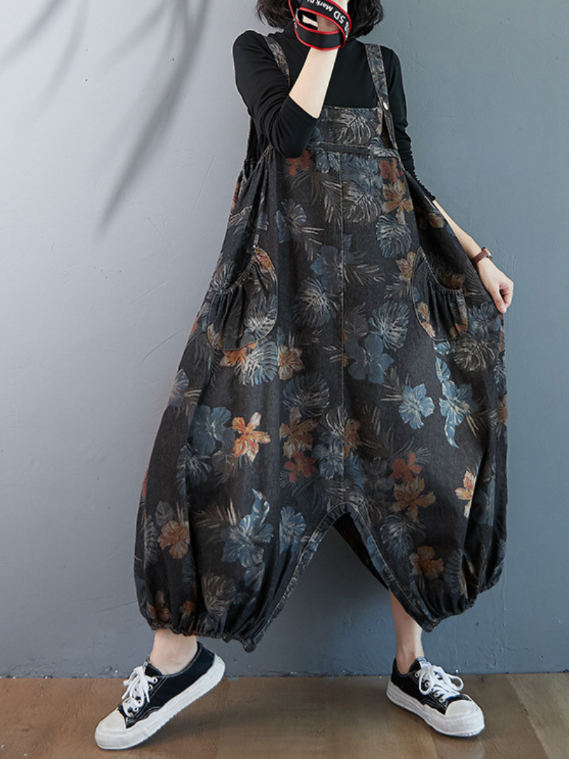 Stylish Women's Printed Salopettes | Eva Trends