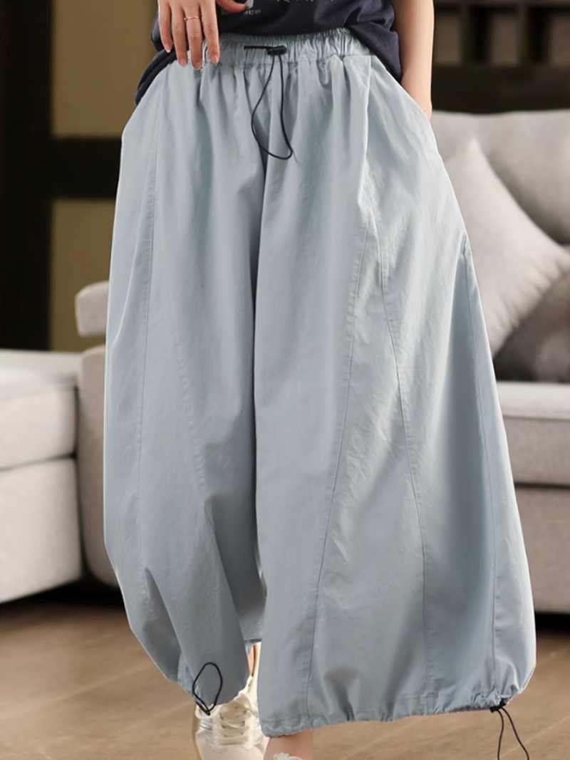 Women's Summer Relaxed Fit Soft Casual loose Bottom