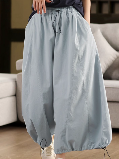 Women's Summer Relaxed Fit Soft Casual loose Bottom