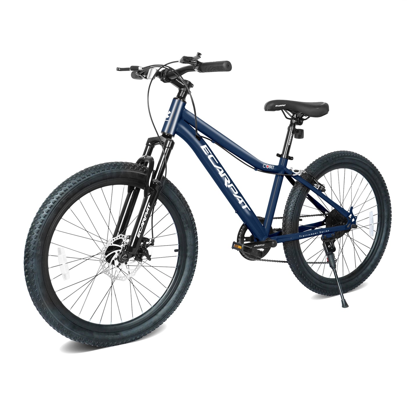 24" Youth Mountain Bike | 7-Speed, Front Disc Brake, Suspension & Alloy Rims