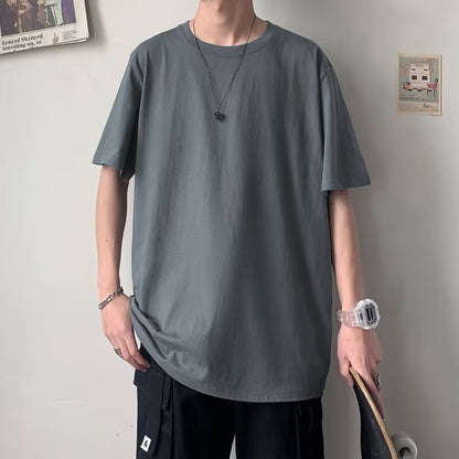 Men's Drop-Shoulder Relaxed Fit T-Shirt – 16 Colors