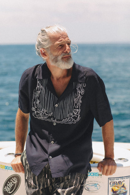 'Fruits de Mer' (Navy)