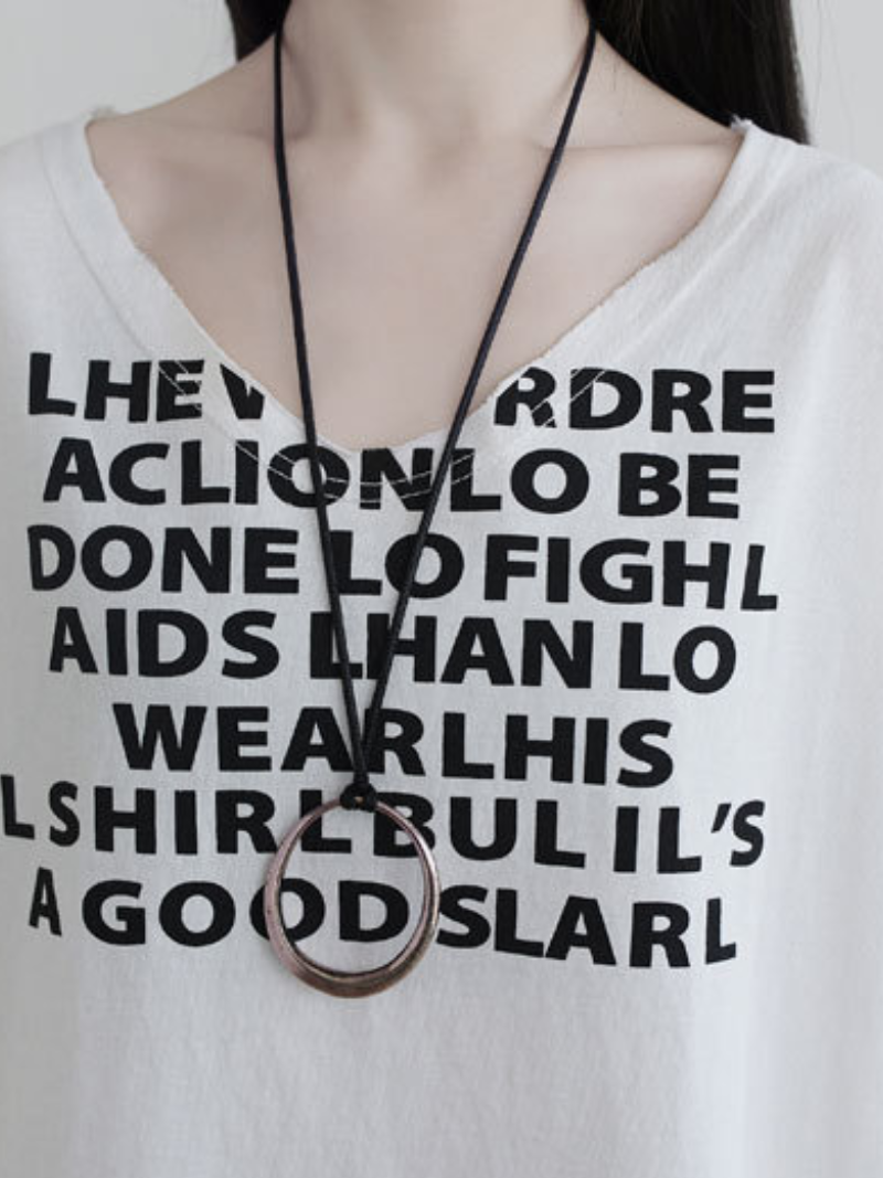 Women's Summer Casual Outing Wear Alphabet Midi Dress.