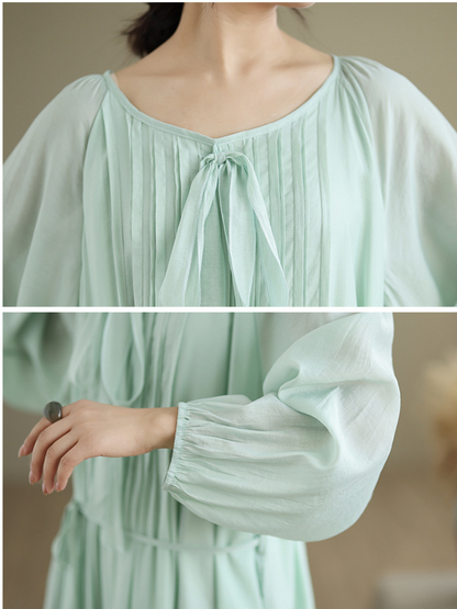 Elegant Flowy Loose A-Line Summer Dress for Women | Eva Trends