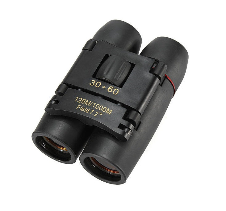30x60 HD Binoculars – Compact Foldable Binoculars for Hiking, Travel & Outdoor Use