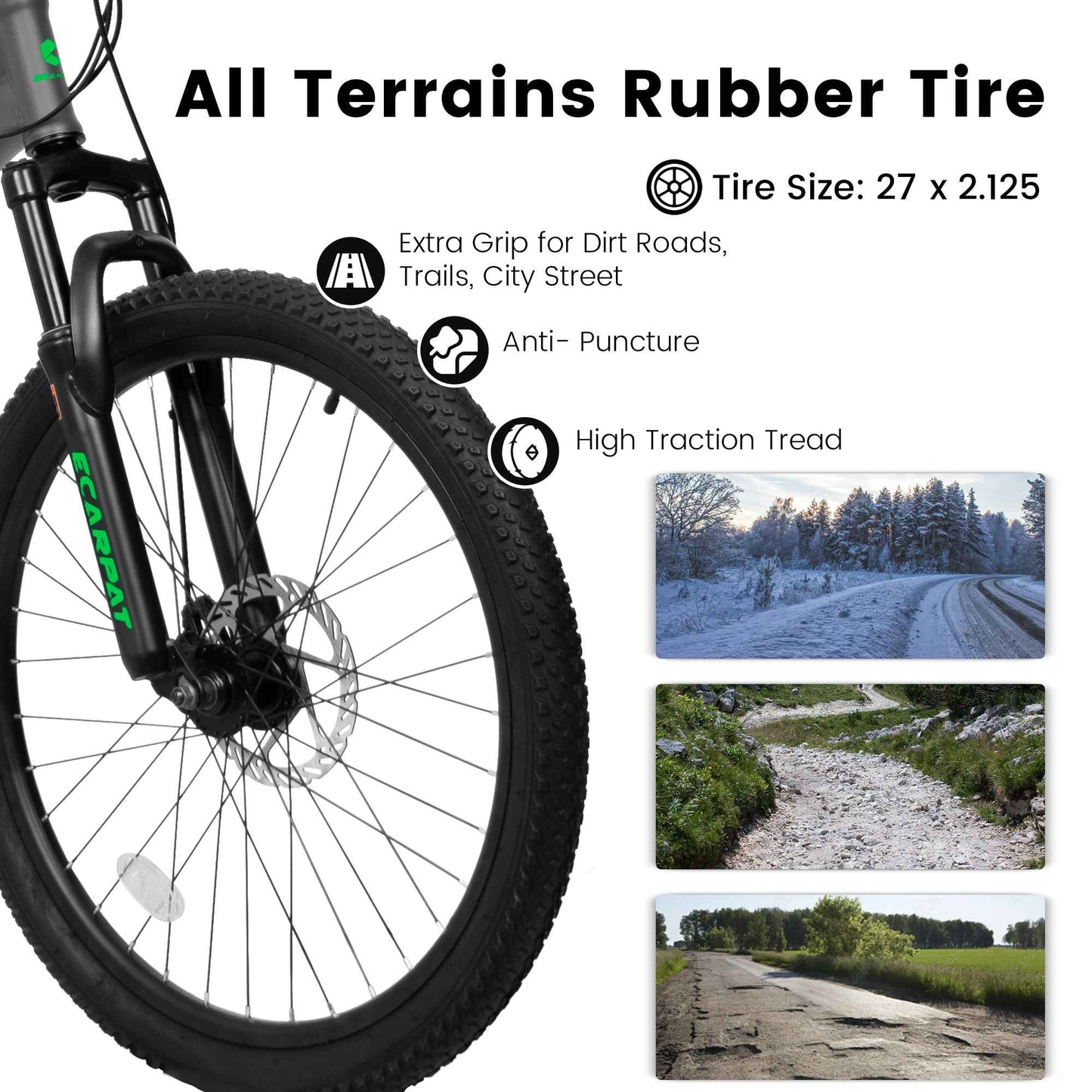 27.5" Full-Suspension Mountain Bike | 21-Speed, Mechanical Disc Brakes & Dual Shock Absorbers