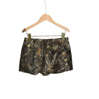 Women's Loose Camo Print Drawstring Shorts – Casual Outdoor Shorts
