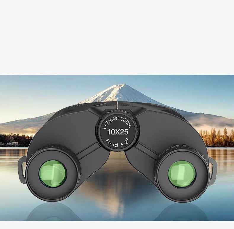 HD Low-Light Binoculars – Outdoor Civil Telescope with 25mm Eye Relief