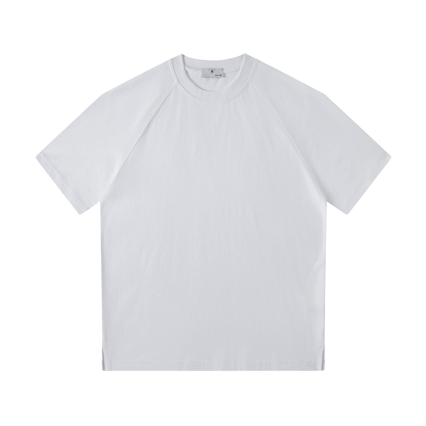 Men's Relaxed Fit Combed Cotton Raglan T-Shirt