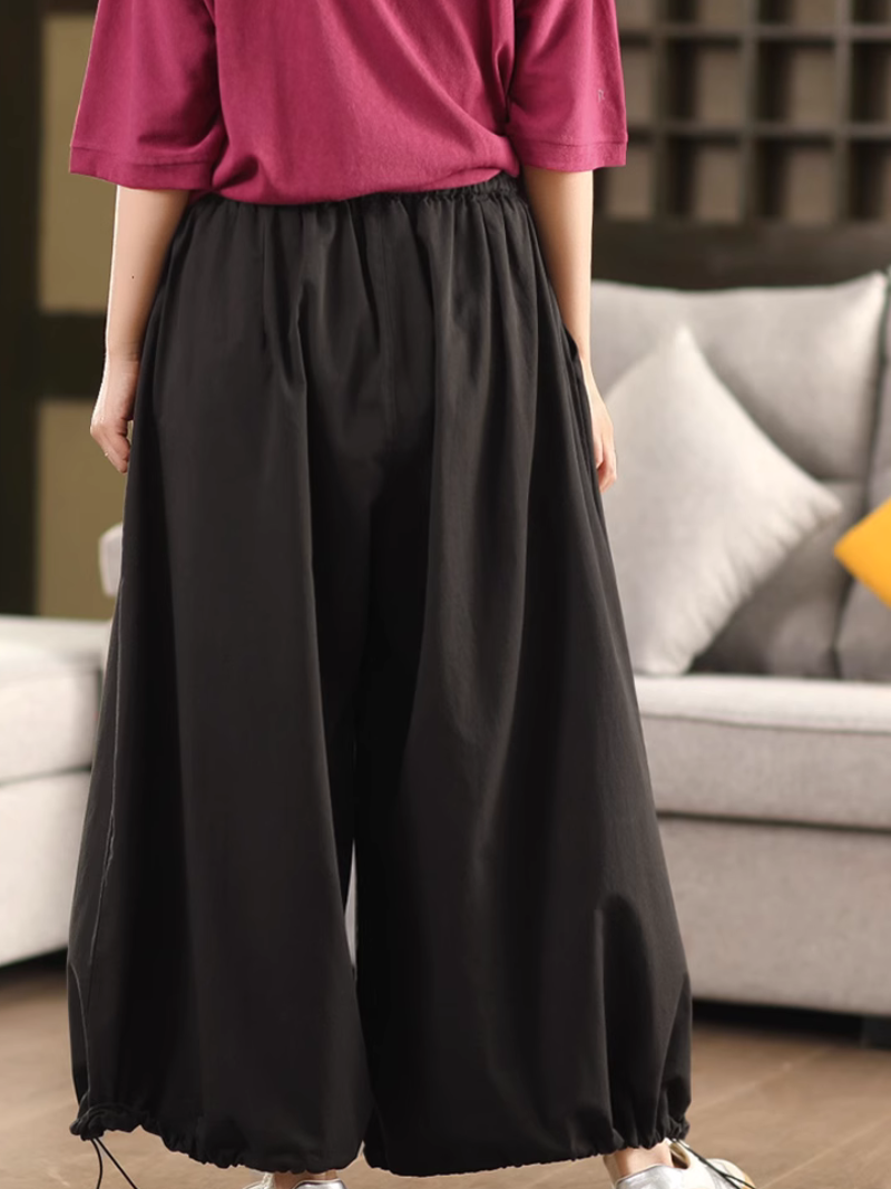 Women's Summer Relaxed Fit Soft Casual loose Bottom
