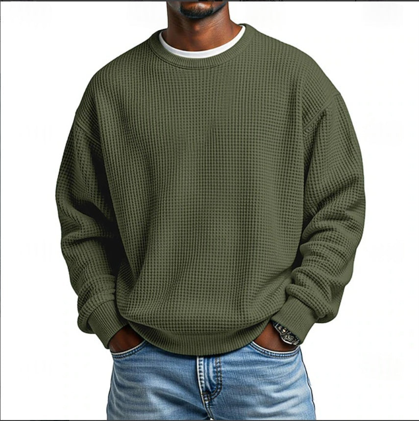 Men's Relaxed Fit Pullover Sweatshirt