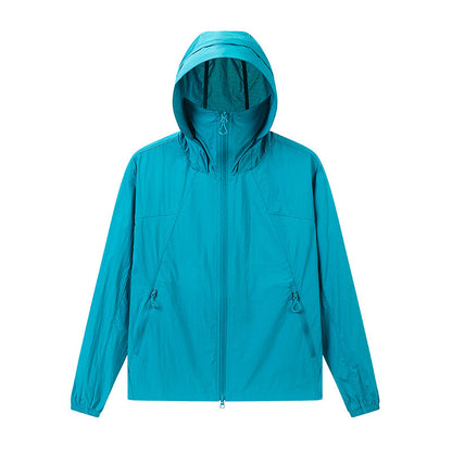 Unisex UV Protection Hooded Nylon Jacket – 10 Colors