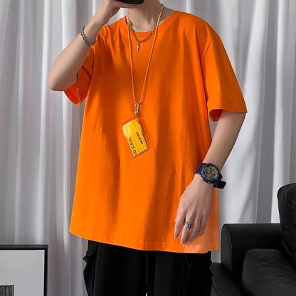 Men's Drop-Shoulder Relaxed Fit T-Shirt – 16 Colors
