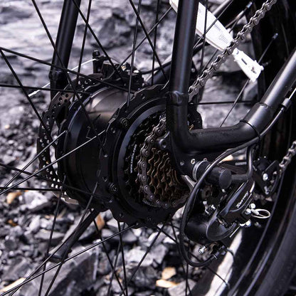 Fat Tire Electric Mountain Bike | 1000W, 48V 15Ah, 75-Mile Range, UL Certified