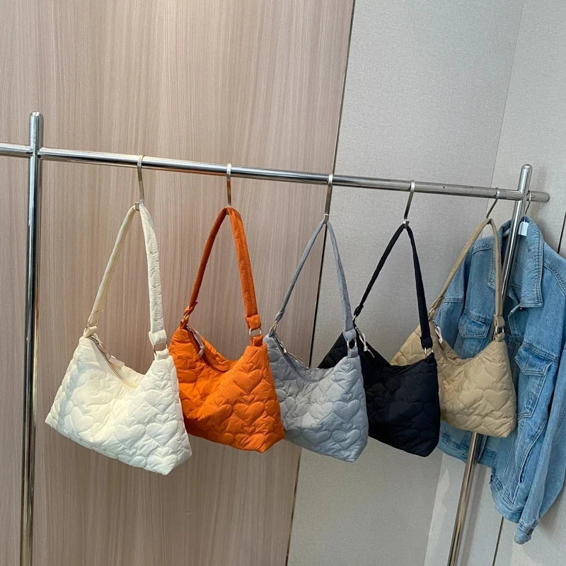 Big Soft Fabric Shoulder Side Bag for Women 2023 Spring Trend Fashion Design Cloth Hand Bags Female Handbags Tote Bags